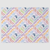 Ballroom-dansen Tissuepapier (Voorkant)