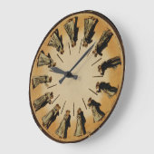 Ballroom Dansend Couple Waltzing 1898 Classic Grote Klok (Hoek)