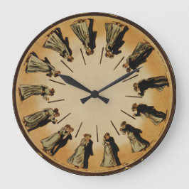 Ballroom Dansend Couple Waltzing 1898 Classic Grote Klok