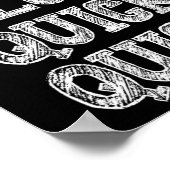 Ballroom Dansend Slow Quick Funny Gezegde Humor Poster (Hoek)