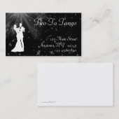 Ballroom Dansend Visitekaartje (Voorkant / Achterkant)