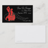 Ballroom Dansend Visitekaartje (Voorkant / Achterkant)