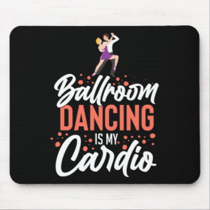Ballroom dansende Beginner Music Dancer Lessen Muismat