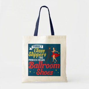 Ballroom dansende Beginner Music Dancer Lessen Tote Bag