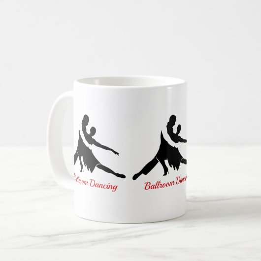 Ballroom Dansende Mok (Voorkant links)