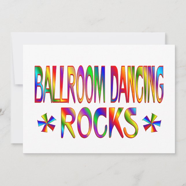 Ballroom Dansende Rocks (Voorkant)