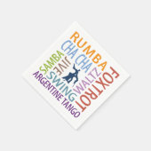 Ballroom-danspapier Servet (Hoek)