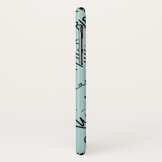 Ballroom danspatroon | Kies je kleur Case-Mate iPhone Case (Achterkant/links)