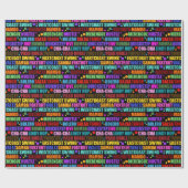 Ballroom dansstijlen | ballroomdansen cadeaupapier (Vlak)