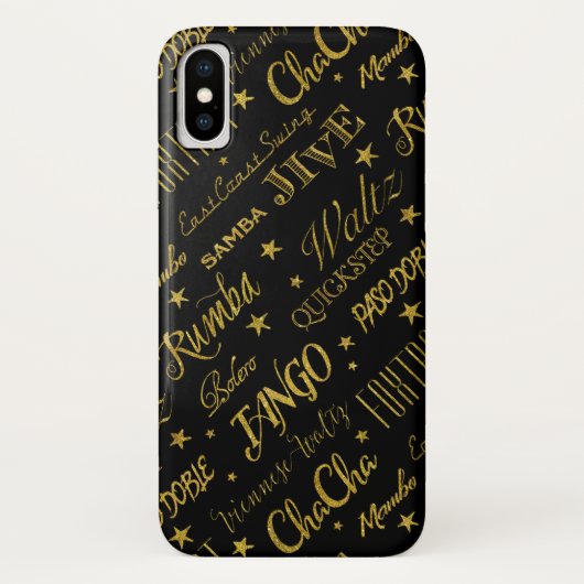 Ballroom dansstijlen overal patroon Case-Mate iPhone case (Achterkant)