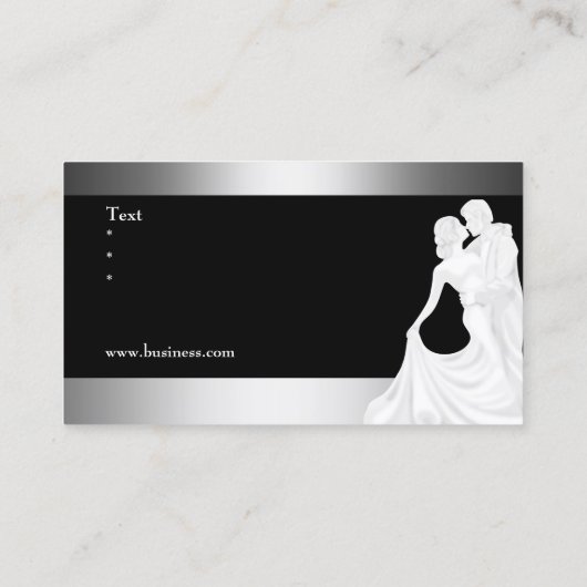 BALLROOM dansstudio danslessen 2 Visitekaartje (Achterkant)