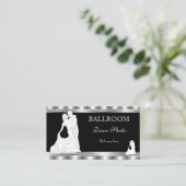 BALLROOM dansstudio danslessen 3 Visitekaartje (Staand voorkant)