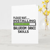 Ballroom dansvaardigheden installeren kaart (Gele Bloem)