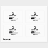 Ballroom dansvaardigheid Laden...... Rechthoekige Sticker (Vel)