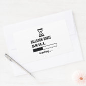 Ballroom dansvaardigheid Laden...... Rechthoekige Sticker (Envelop)