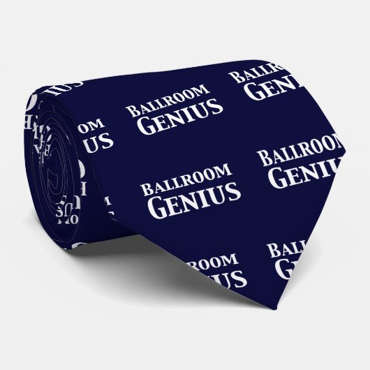 Ballroom Genius Gifts Stropdas (Opgerold)