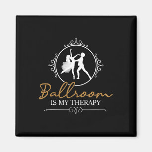 Ballroom is mijn therapie - Dansende partner Paar Magneet