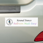 Ballroom Made Easy Bumper Sticker (Op auto)