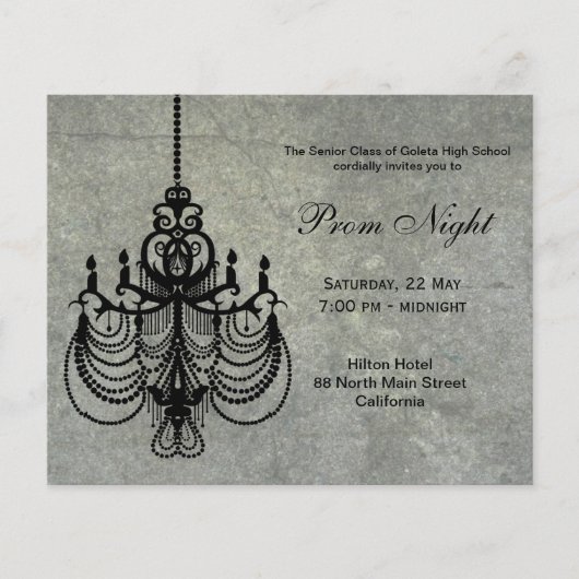 Ballroom-partij Flyer (Voorkant)
