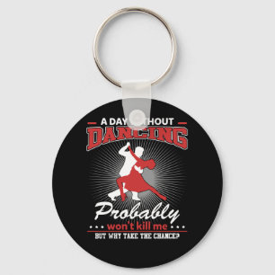 Ballroom Swing Dansdanesport Lindy Tango Danc Sleutelhanger