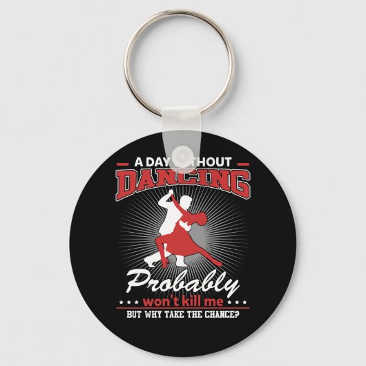 Ballroom Swing Dansdanesport Lindy Tango Danc Sleutelhanger (Voorkant)
