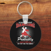 Ballroom Swing Dansdanesport Lindy Tango Danc Sleutelhanger (Voorkant)