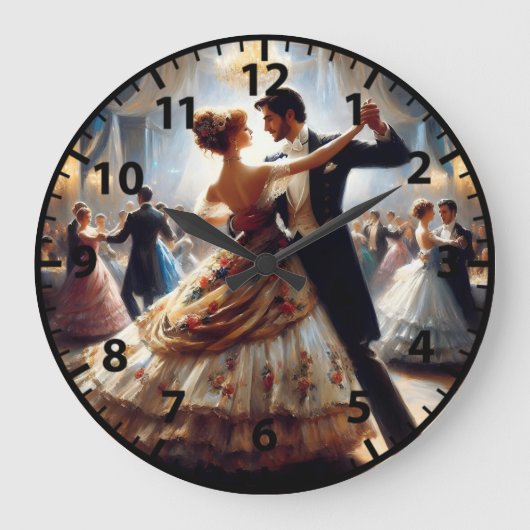 Ballroomdans Swingdans Koppels Grote Klok (Voorkant)