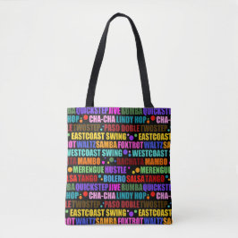 ballroomdansen | Kleurrijke dansstijlen Tote Bag