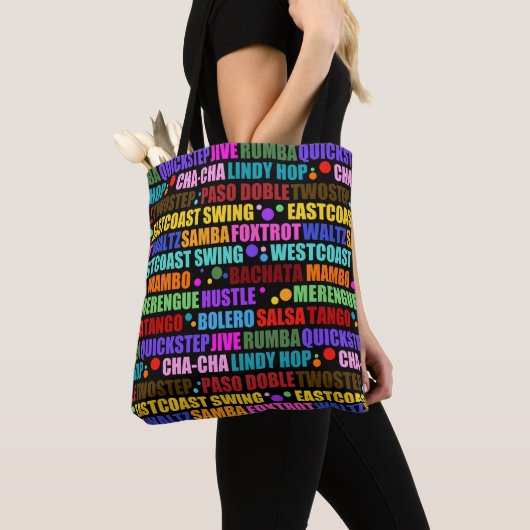ballroomdansen | Kleurrijke dansstijlen Tote Bag (Dichtbij)