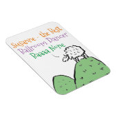 ballroomdanseres magneet (Rechterzijde)