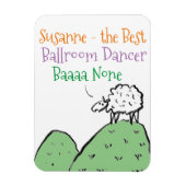 ballroomdanseres magneet (Verticaal)