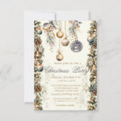  Balls Bells Pinecones Snowflakes Company Kaart (Voorkant)