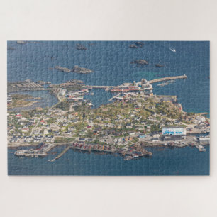 Ballstad Lofoten Jigzaag Puzzle Legpuzzel
