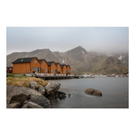 Ballstad Lofoten Perfect Poster