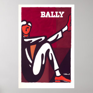 Bally Shoes Modieus Poster