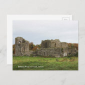 Ballybeg Priory, Ireland DB Briefkaart (Voorkant / Achterkant)