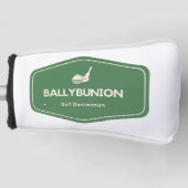 Ballybunion Ierland Golfbestemming Golfheadcover (Voorkant)