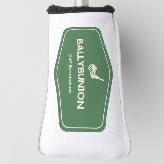 Ballybunion Ierland Golfbestemming Golfheadcover (Draai 90)