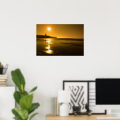 ballybunion sunny golden strand sunset poster (Thuiskantoor)