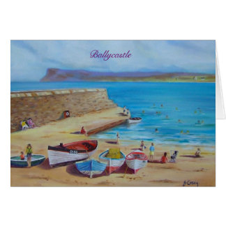 Ballycastle Harbour, County Antrim olieschilderij