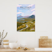 Ballycroy Nationaal Park Ierland Reisposter Poster (Keuken)