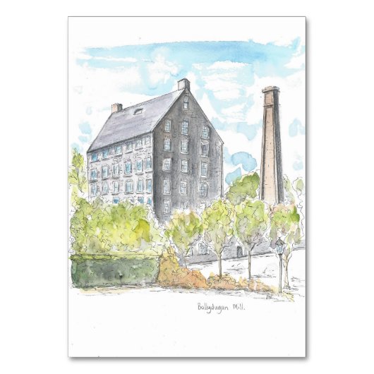 Ballydugan Mill Downpatrick Kaart (Voorkant)