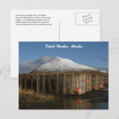 Ballyhoo Mountain achter Crab Pots Briefkaart (Voorkant / Achterkant)