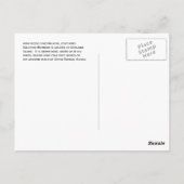 Ballyhoo Mountain achter Crab Pots Briefkaart (Achterkant)