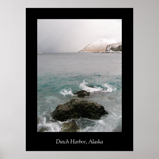 Ballyhoo Whirlpool, Nederlandse haven, Alaska Poster (Voorkant)