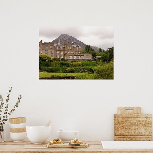 Ballynahinch Castle, Ierland Poster (Keuken)