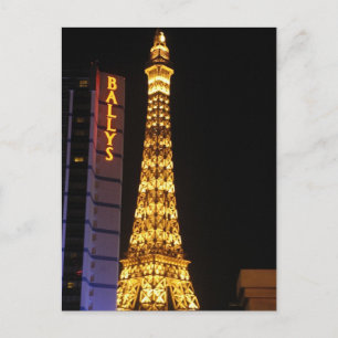 Ballys en eiffeltoren briefkaart