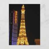 Ballys en eiffeltoren briefkaart (Voorkant)