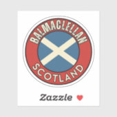 Balmaclellan, Schotland Sticker (Vel)