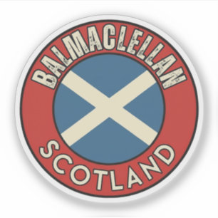 Balmaclellan, Schotland Sticker